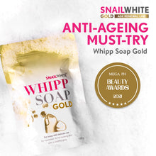 Load image into Gallery viewer, Snail White Whipp Soap Gold 100g
