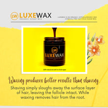 Load image into Gallery viewer, LUXEWAX Organic Sugar Wax 250ml
