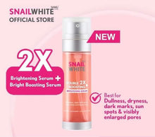 Load image into Gallery viewer, Namu Life Snail White Double Boosting Whitening Serum 40ml+40ml