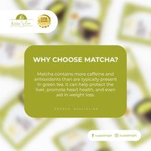 Load image into Gallery viewer, Luxe Slim Matcha Latte 10 Sachet