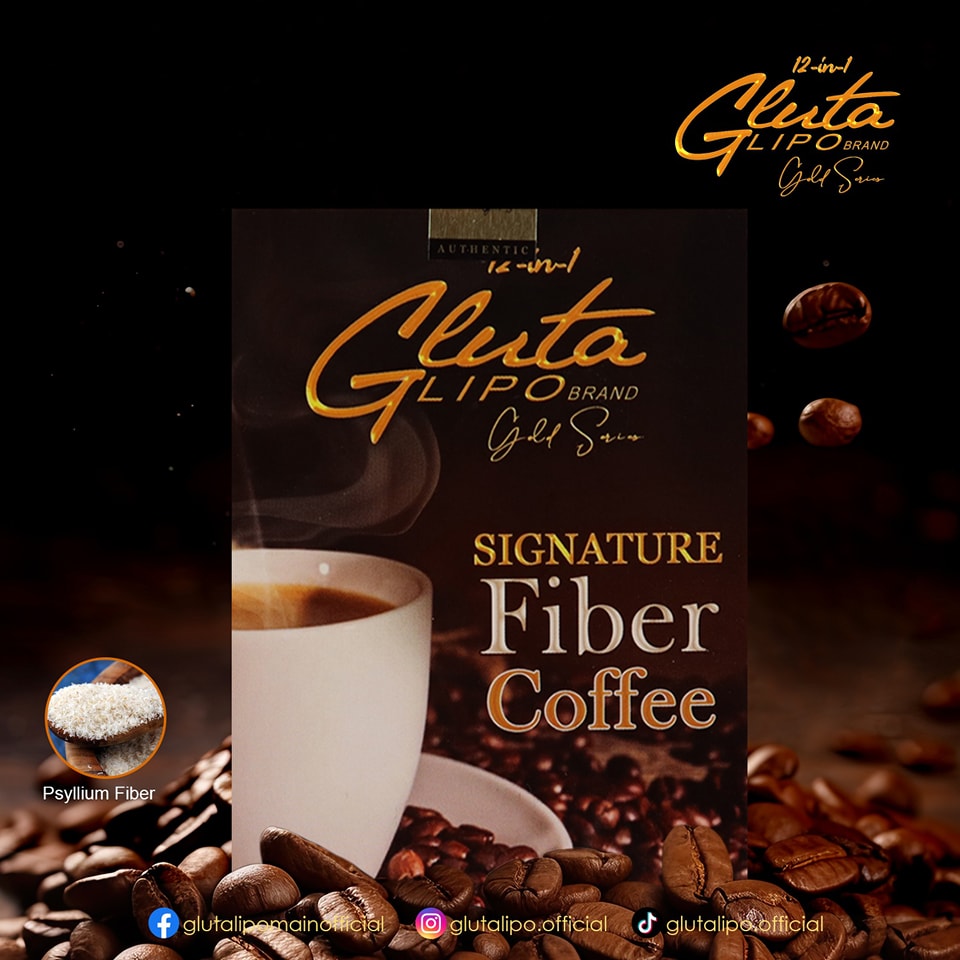 Glutalipo Signature Fiber Coffee 10 sachet