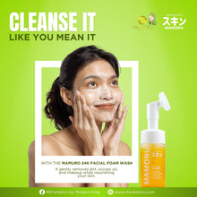 Load image into Gallery viewer, Mamoru 24K Foaming Glycolic Wash -