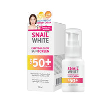 Load image into Gallery viewer, Namu Life Snail White Everyday Glow Sunscreen SPF50+/ PA++++ 50 ml