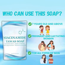 Load image into Gallery viewer, Niacinamide Tawas Soap 100g
