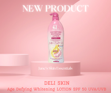 Load image into Gallery viewer, DELI SKIN Age Defying Whitening Lotion W/ SPF50 - 500ml