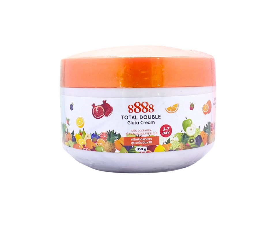 8888 Total Double Gluta Cream 350g ( 💯 Thailand )