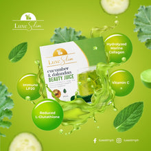 Load image into Gallery viewer, Luxe Slim Cucumber and Dalandan Beauty Juice