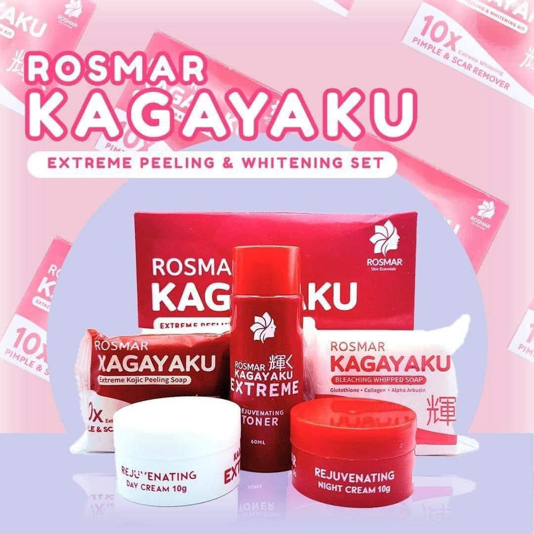 Rosmar Kagayaku Extreme Peeling & Whitening Kit
