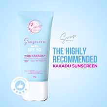 Load image into Gallery viewer, Sereese Beauty Sunscreen with Kakadu with  SPF 50
