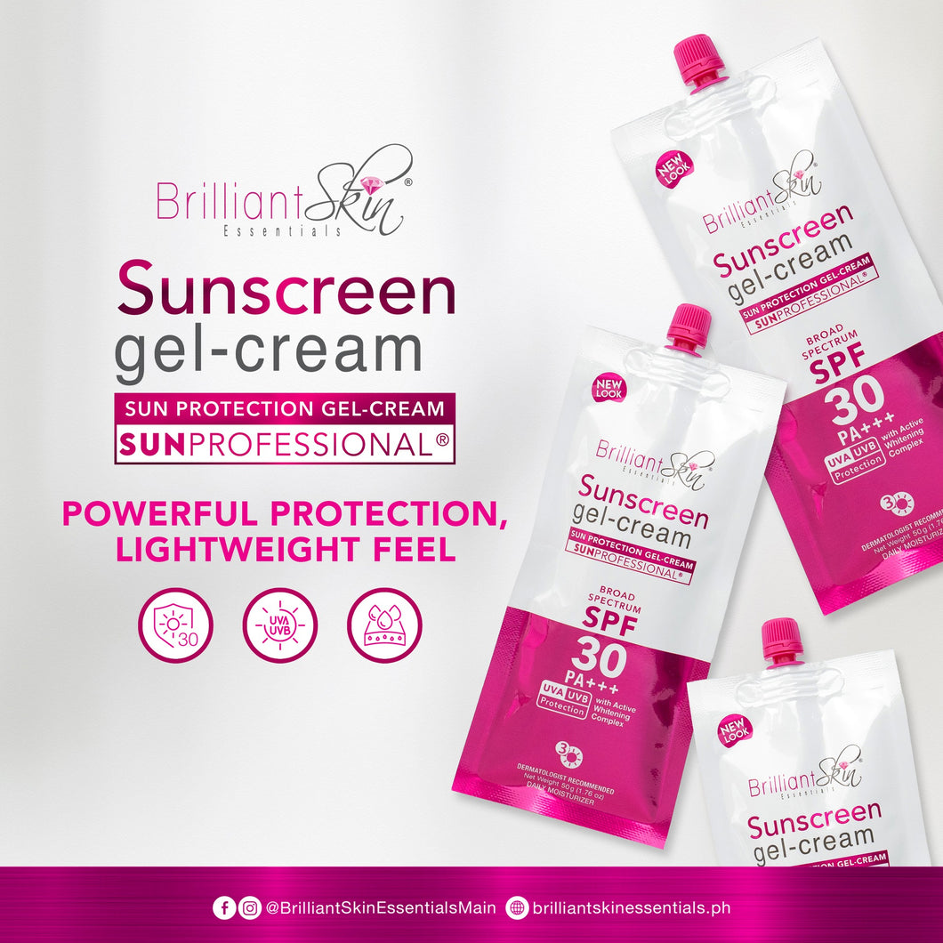 Brilliant Skin Essentials Sunscreen Gel-Cream Broad Spectrum 50g