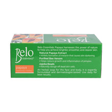 Load image into Gallery viewer, Belo Essentials Papaya Bar Soap
