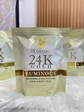Load image into Gallery viewer, SY GLOW 24K Gold Luminous Face and Body Soap 125g
