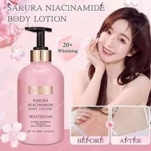 Load image into Gallery viewer, SHAWIL Sakura Niacinamide Body Lotion 500ml
