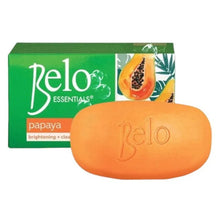 Load image into Gallery viewer, Belo Essentials Papaya Bar Soap
