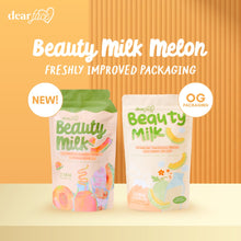 Load image into Gallery viewer, Beauty Milk Premium Japanese Melon Collagen Drink || 10sachet
