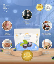 Load image into Gallery viewer, Luxe Slim Blueberry Detox Juice 8 sachets
