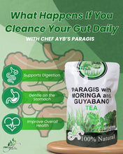Load image into Gallery viewer, PARAGIS With Moringa and Guyabano Tea 20 sachets
