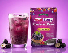 Load image into Gallery viewer, FitGum Acai Berry Powdered Drink - 10 sachets ( 4gx 10 )
