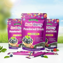 Load image into Gallery viewer, FitGum Acai Berry Powdered Drink - 10 sachets ( 4gx 10 )
