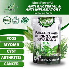 Load image into Gallery viewer, PARAGIS With Moringa and Guyabano Tea 20 sachets
