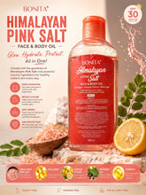 Load image into Gallery viewer, BONITA Himalayan Pink Salt Face and Body Oil - 100ml

