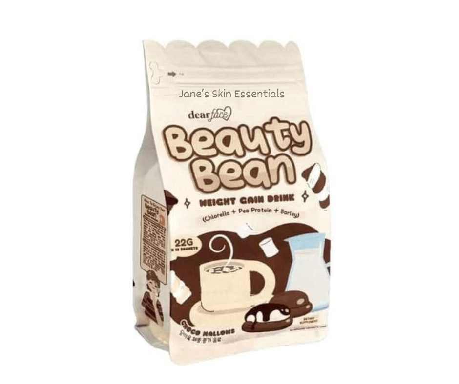 Dear Face - Beauty Bean Weight Gain Drink - Choco Mallows 10 sachets