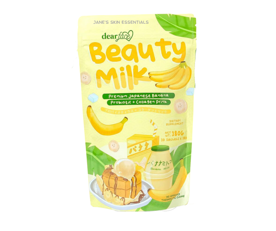 Beauty Milk Premium Japanese Banana (Probiotic+Collagen) EXP. JAN. 2025