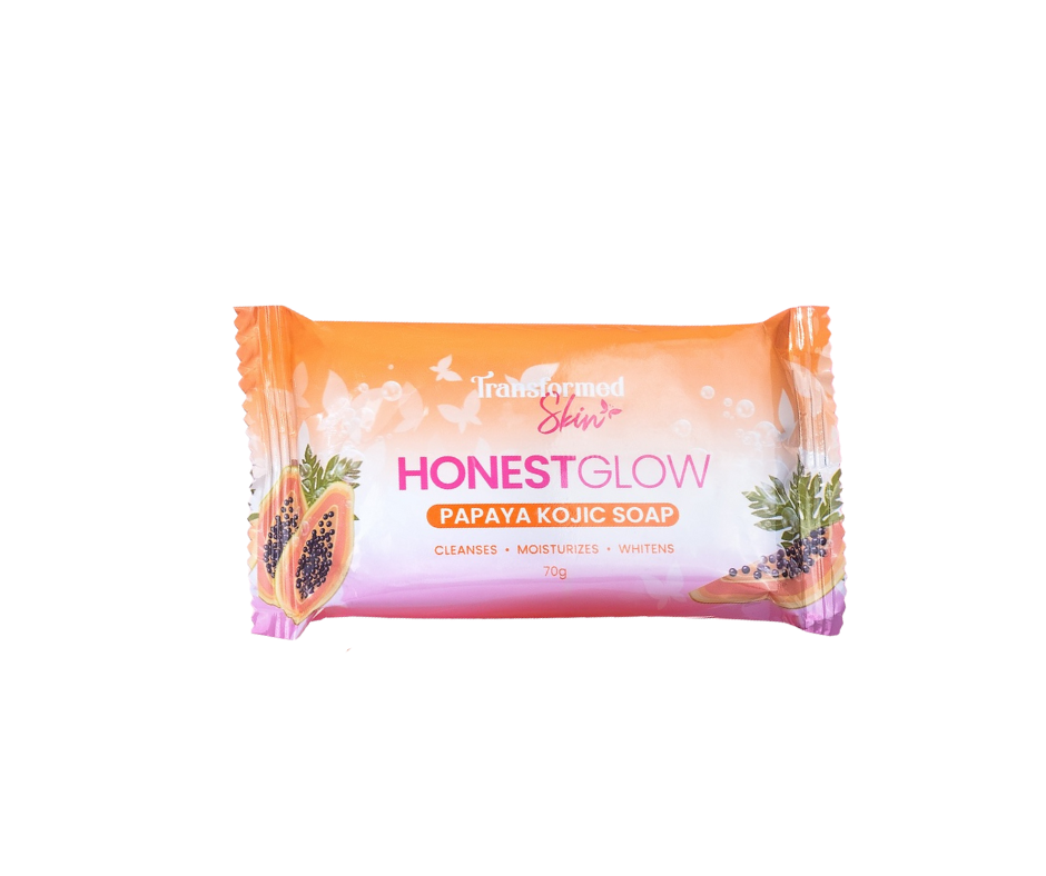 Transformed Skin - Honest Glow Kojic Papaya Soap 70g