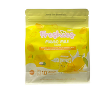 Load image into Gallery viewer, Freshies by JujuGlow - Mango Milk 10 sachets
