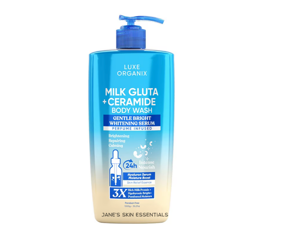 Luxe Organix Milk Gluta + Ceramide Body Wash 1000ml