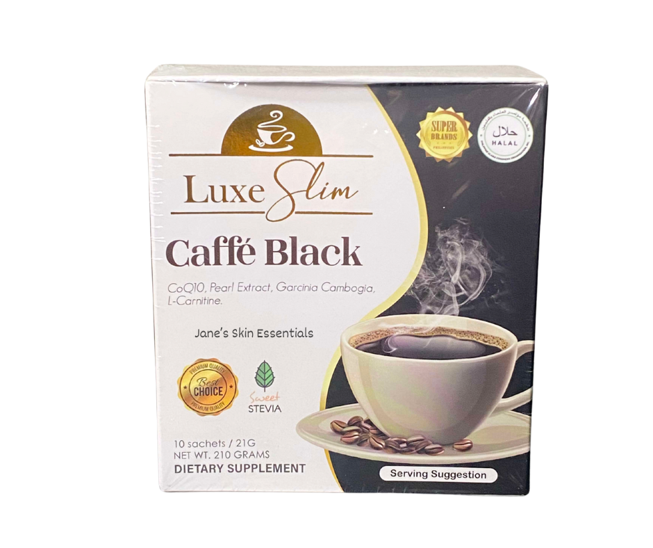 Luxe Slim - Caffe Black - 10 sachets