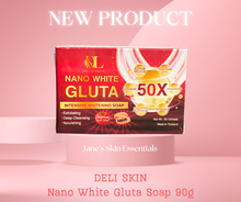 Load image into Gallery viewer, DELI SKIN - Nano White Gluta Whitening Soap 90g
