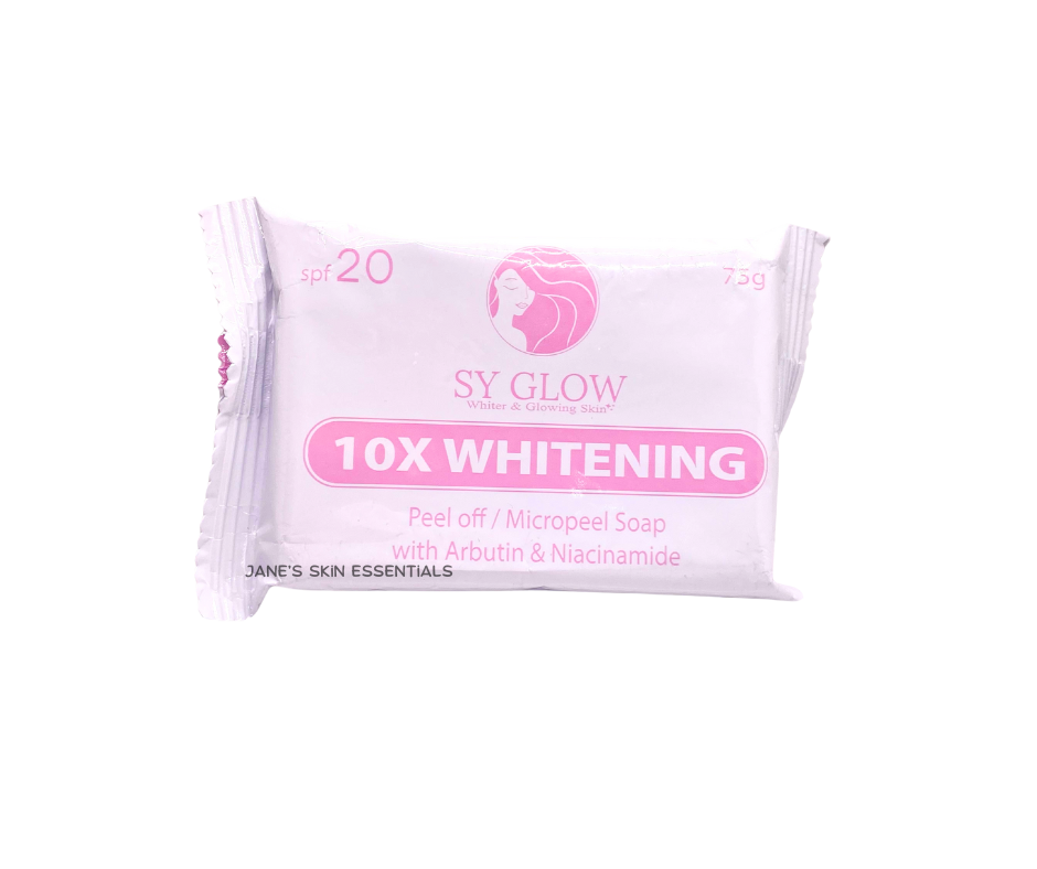 SY GLOW 10X Whitening Soap with SPF 20 ( 75g )