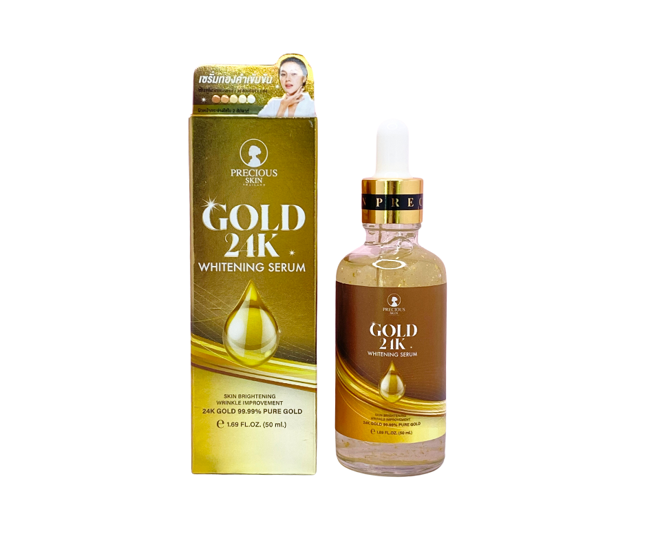 Precious Skin Thailand Gold 24k Whitening Serum 50ml