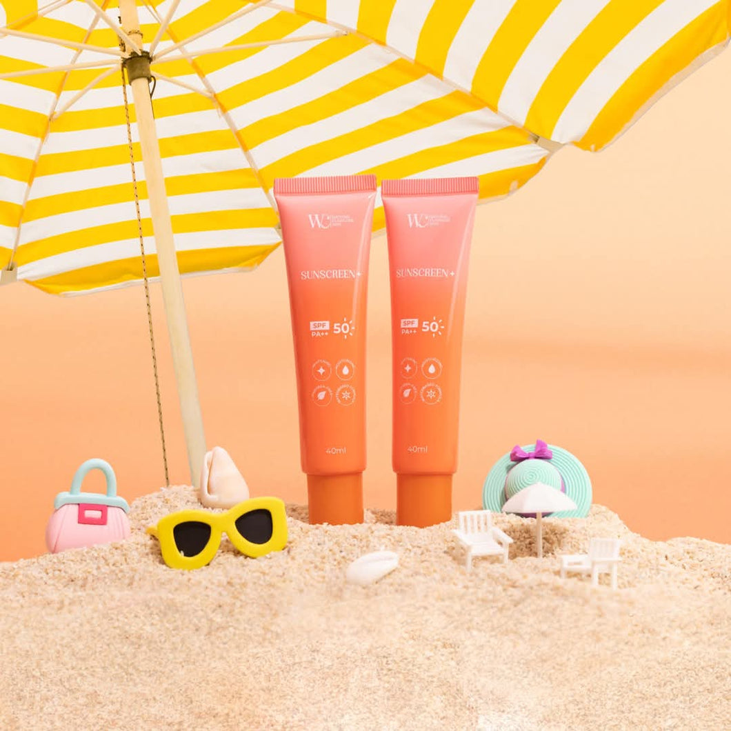 WC Natural Flawless Skin Sunscreen SPF 50 - 40ml