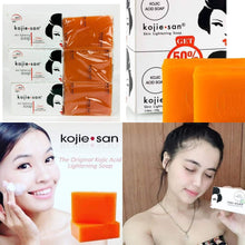 Load image into Gallery viewer, Kojie San Skin Lightening  Soap (65grams x 3) Zero Pigment Light
