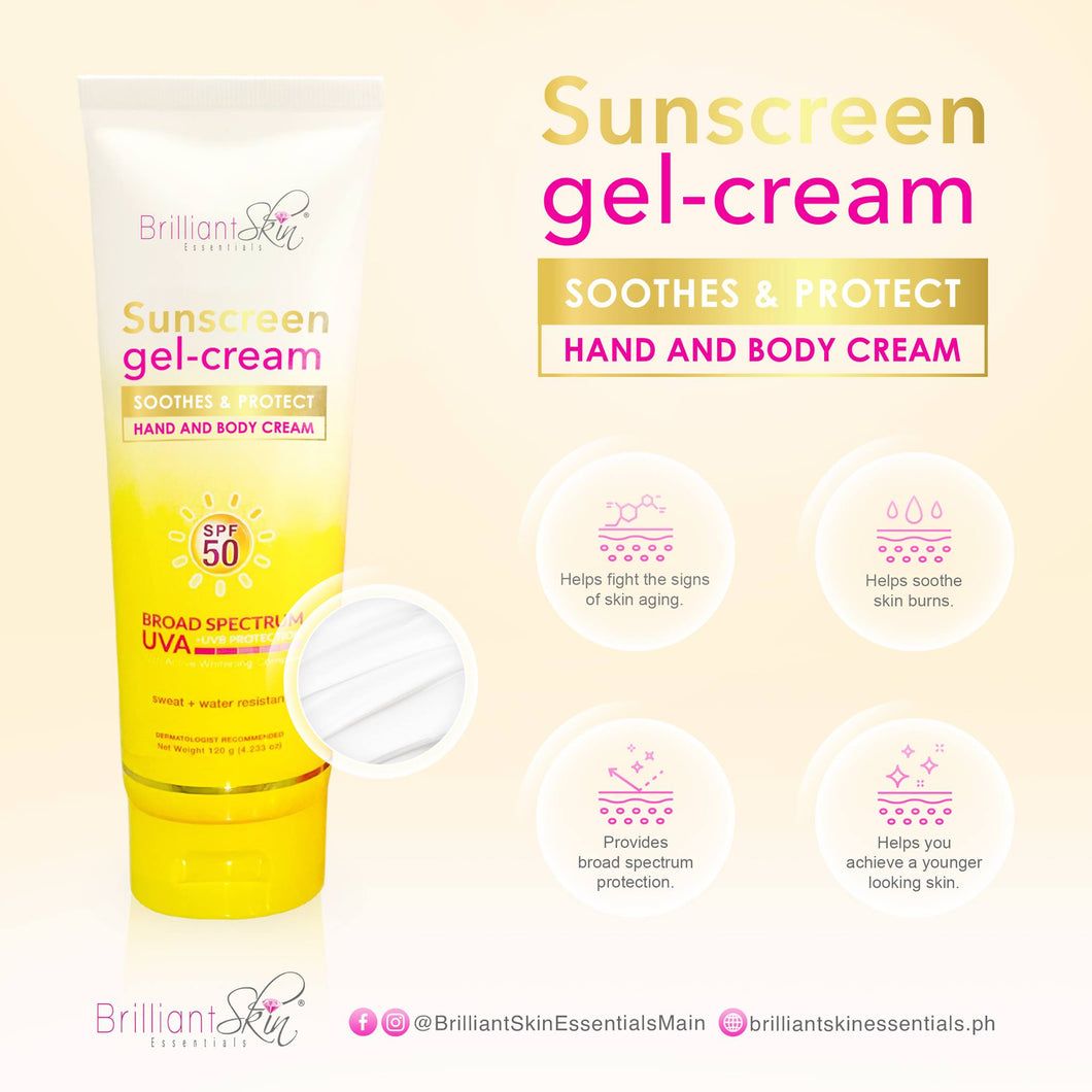 Brilliant Skin Essentials Sunscreen Gel Cream 120ml