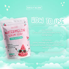 Load image into Gallery viewer, The Daily Glow Watermelon Serum Soap 135g
