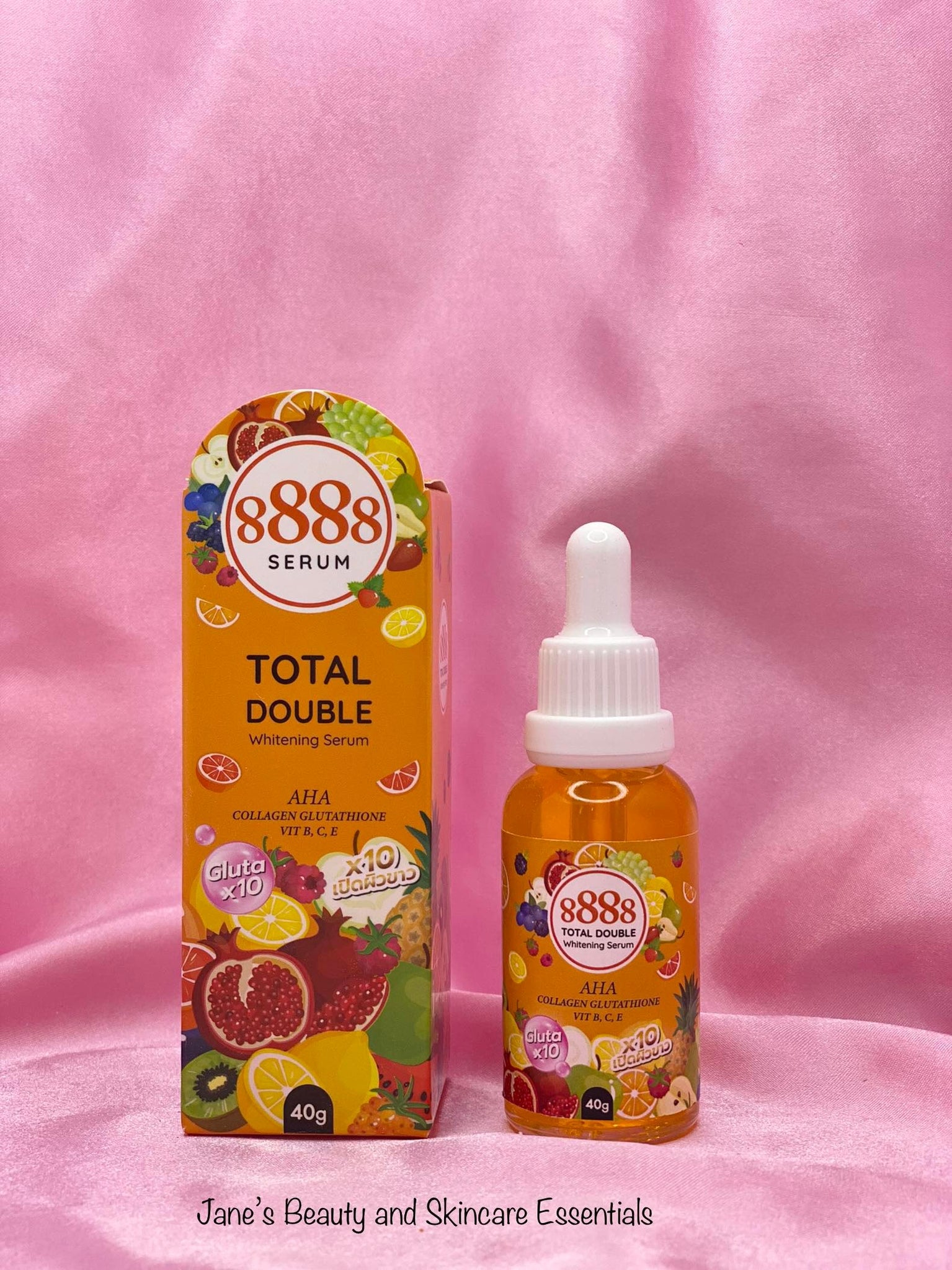 8888 Total Double Whitening Serum 40ml (Authentic Thailand)