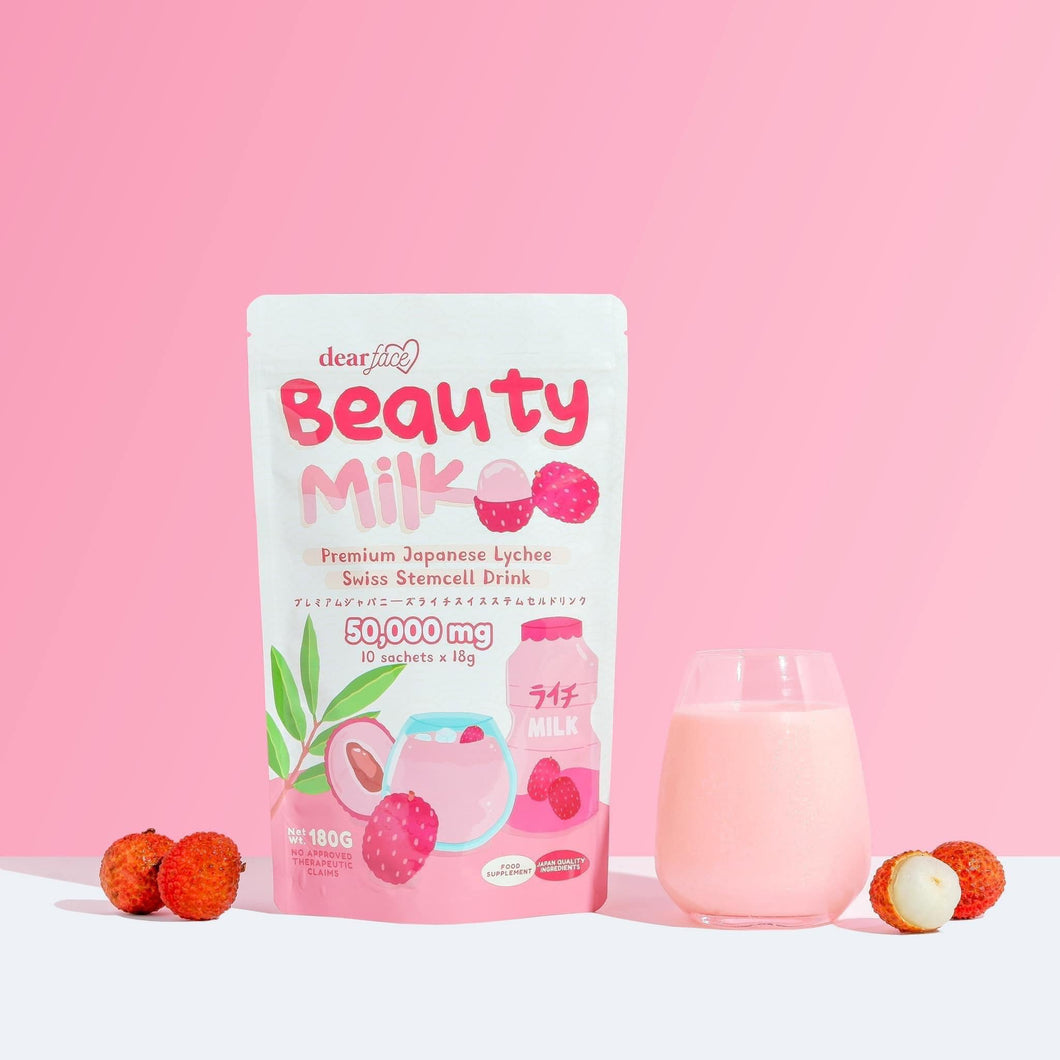 Beauty Milk Premium Japanese Lychee 10 Sachet