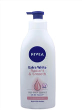 Load image into Gallery viewer, Nivea Lotion Extra White Radiant &amp; Smooth w/ UV Filter 600ml
