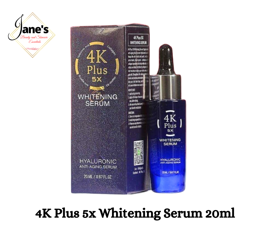 4K Plus 5x Whitening Serum Hyaluronic Anti-aging Serum 20ml – Jane's ...