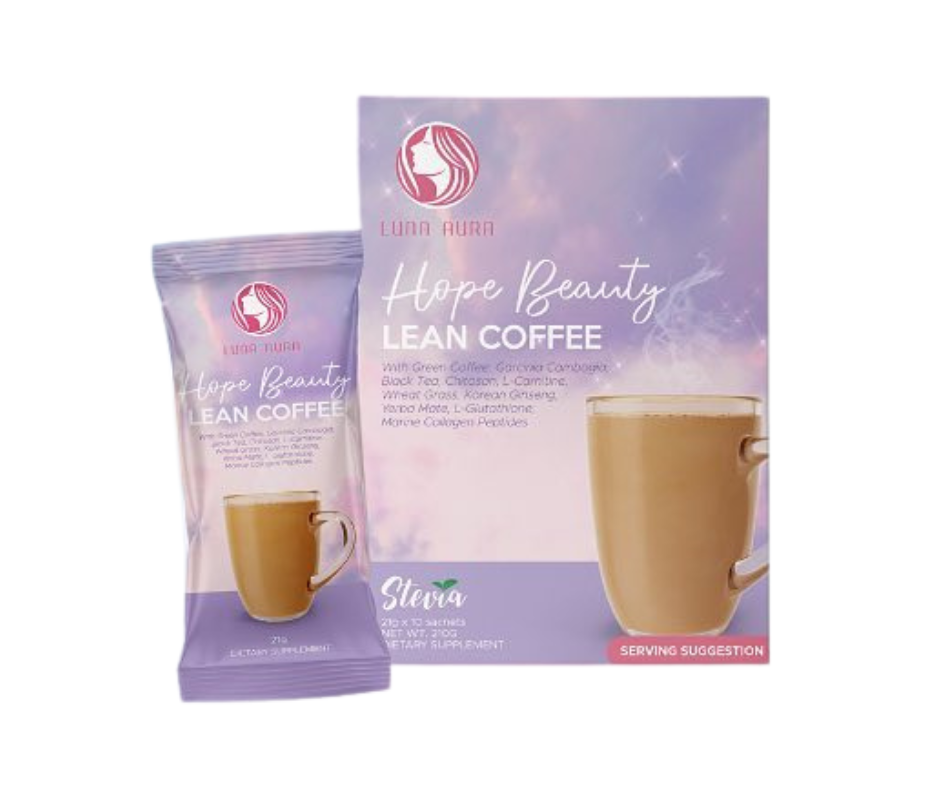 Luna Aura Hope Beauty Lean Coffee ( 10 Sachet )