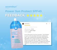 Load image into Gallery viewer, Seven Days Power Sun Protect Sunscreen SPF40 50g
