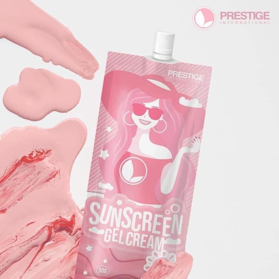 Prestige International Sunscreen Gel Cream 50g with SPF30