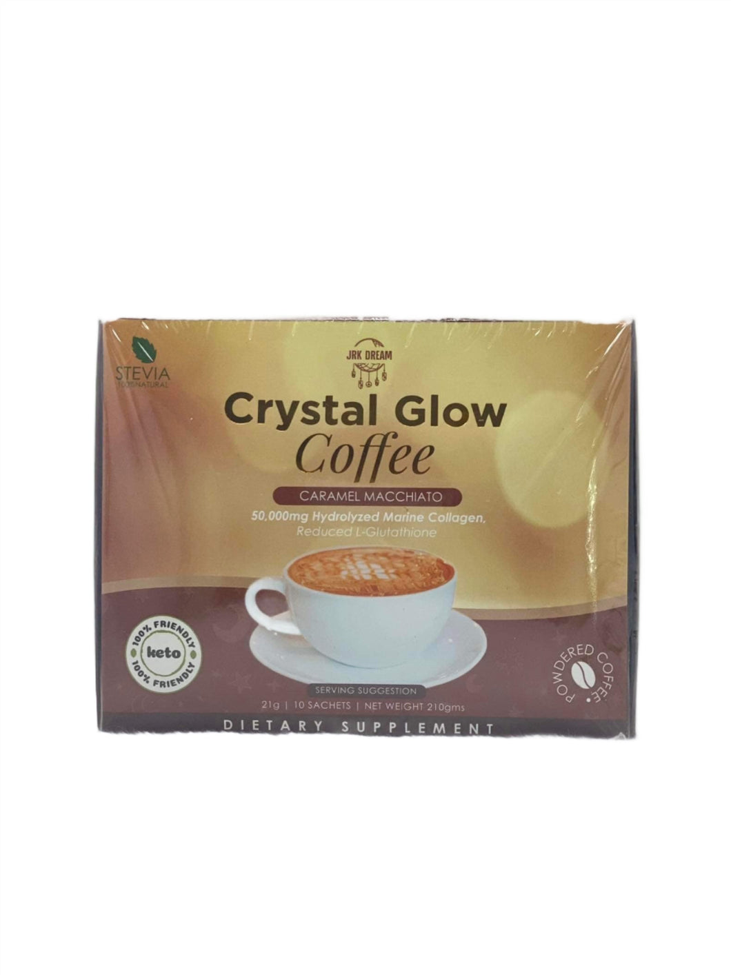 Crystal Glow Coffee Caramel Macchiato 10 Sachet