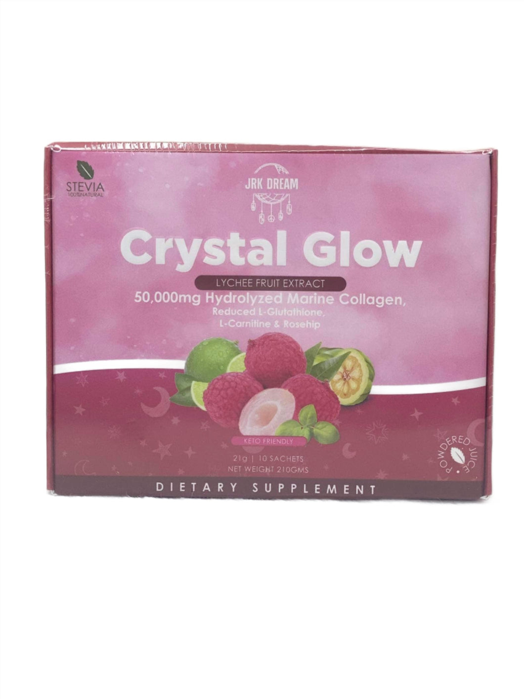 Crystal Glow Lychee Fruit Extract 10 sachets